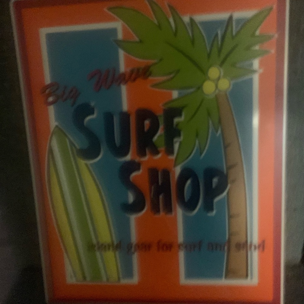 Surf sign